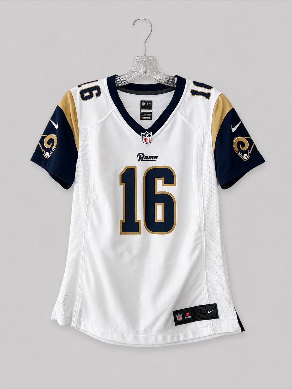 White and Navy NFL Rams Jersey